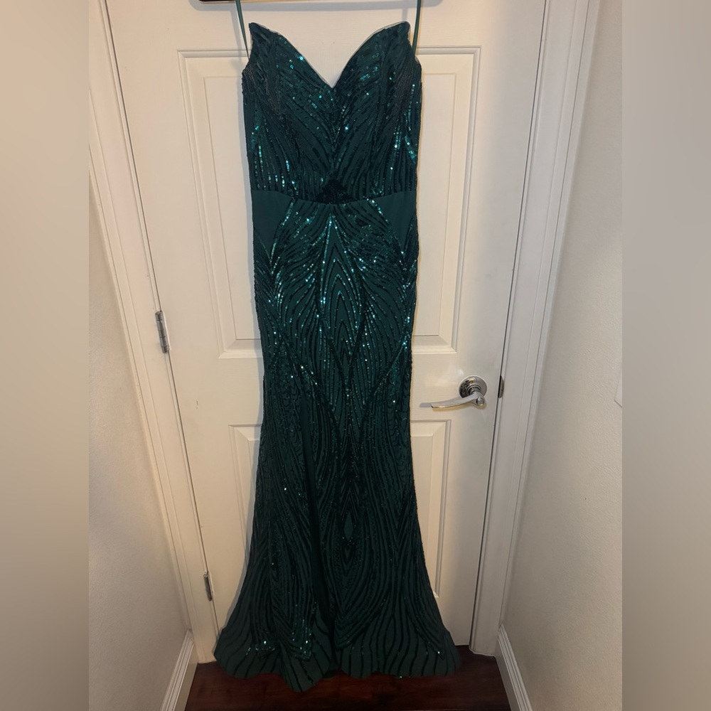 Green Sequin Dress